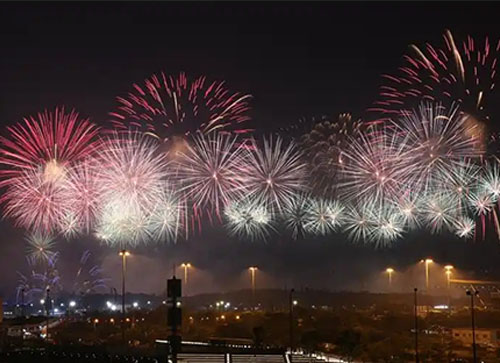 翁源县焰火晚会